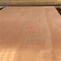 Bakrena ploča obložena titanom